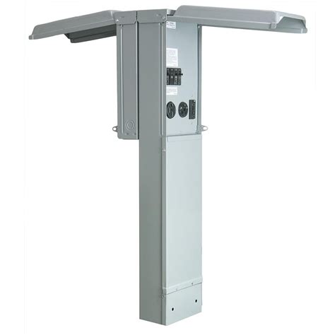 electrical pedestal box 20 amp|above ground electrical pedestals.